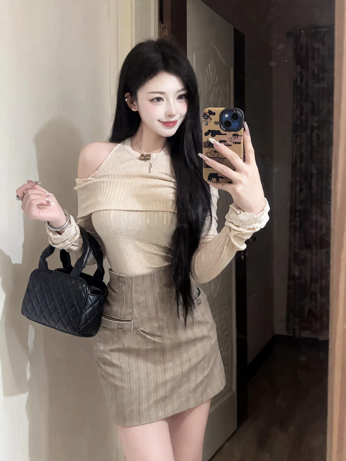 服装生成模特结果